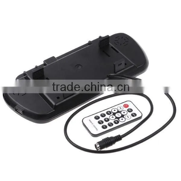 7 inch Car Rear View Mirror with USB/FM/MP5/Bluetooth,car mirror monitor