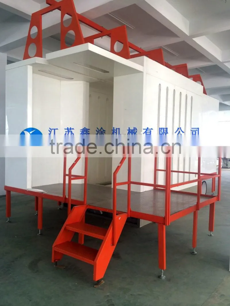 Xintu Anti-Electrostatic Charges Plastic Powder Coating Spray Booth