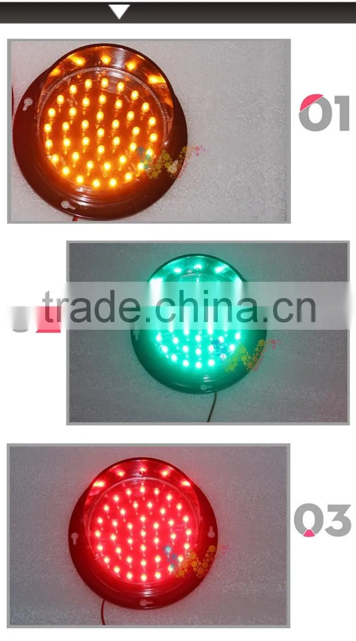 China Supplier New Customized 100mm Christmas Decoration Red Flashing Light