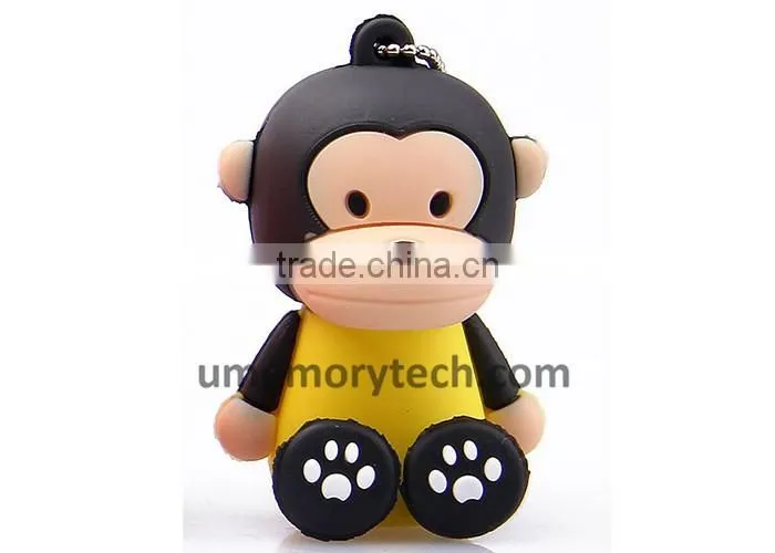 4GB Cartoon Monkey USB Flash Memory Disk Clearance
