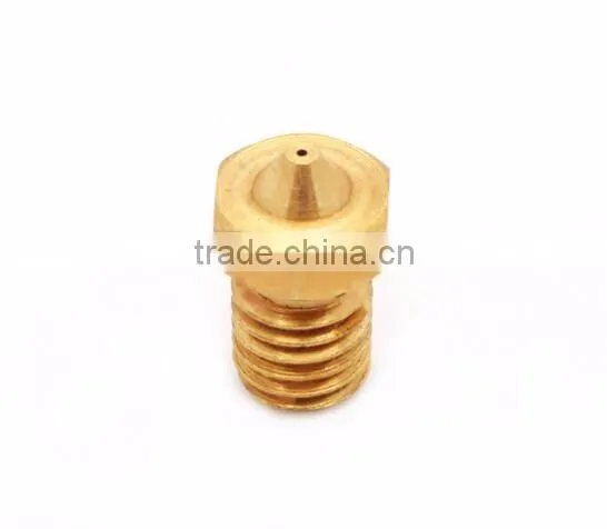 3D printer E3D V6 &V5 J-Head brass nozzle extruder nozzles 0.2/0.3/0.4/0.5/0.8mm For 1.75/3.0mm supplies