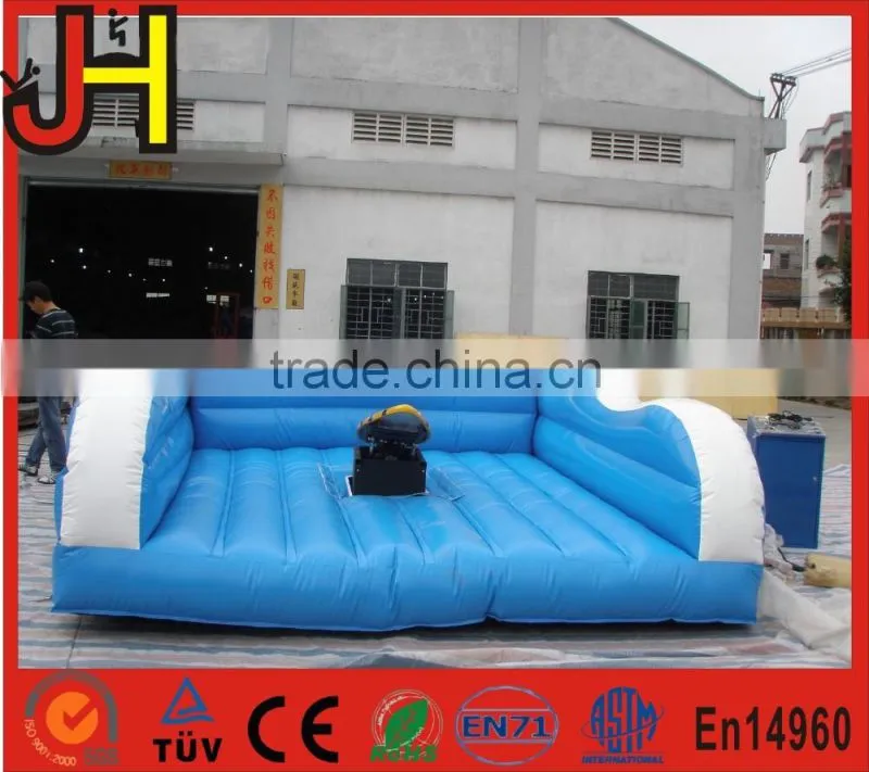 Just for fun inflatable surfboard/mechanical surfboard/mechanical surf simulator