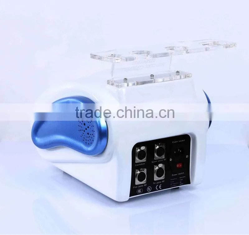 Households hot sell 4ni1 cellulite cavitation multipolar cavitation lipo