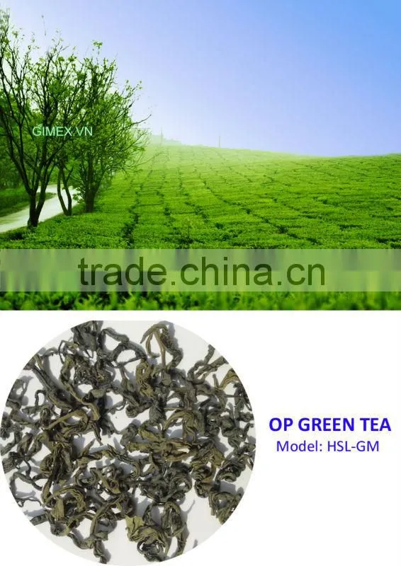 Moc Chau OP green tea taste wonderful