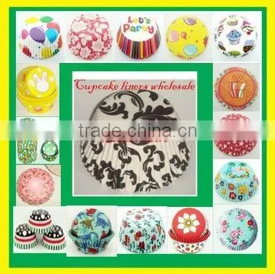 Factory Customed Family Reunion Party Baking Cups Cupcake Liners Muffin Cases