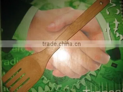 Bamboo spoon set kitchen utensils and chopsticks