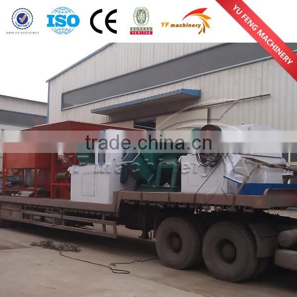 Charcoal briquette machine