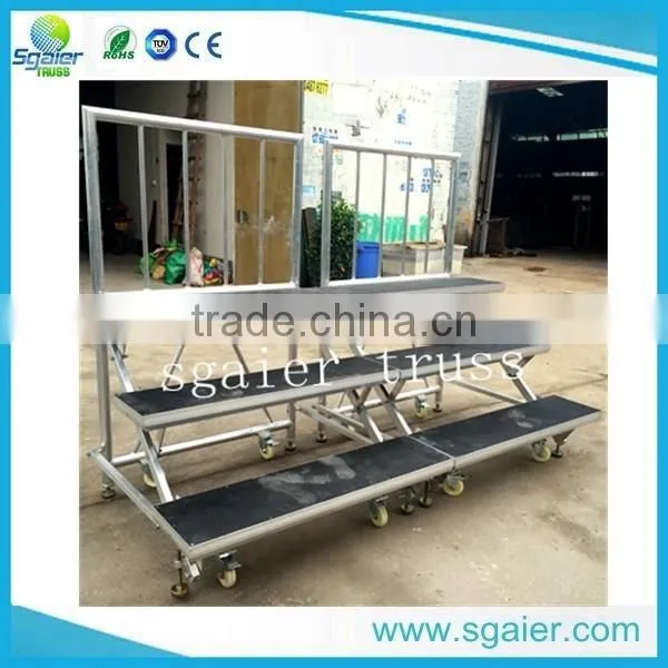 Aluminum Choir Riser of Stages/Concert folding Stages
