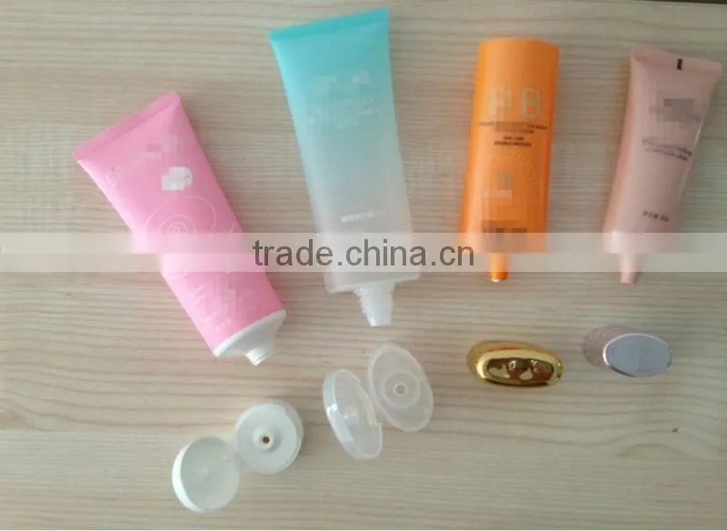 (Flat shape) Plastic Tube, cosmetic packaging