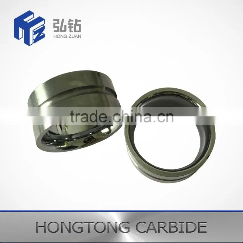 Solid Tungsten Carbide Parts T.C. Guide Roller for Wire Rods ring guides