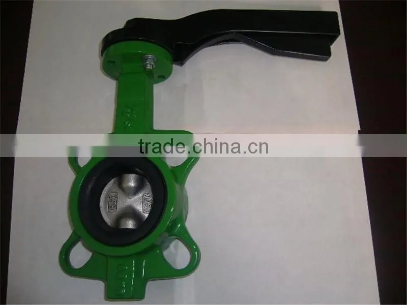high quality casting valve body factory good design butterfly valve