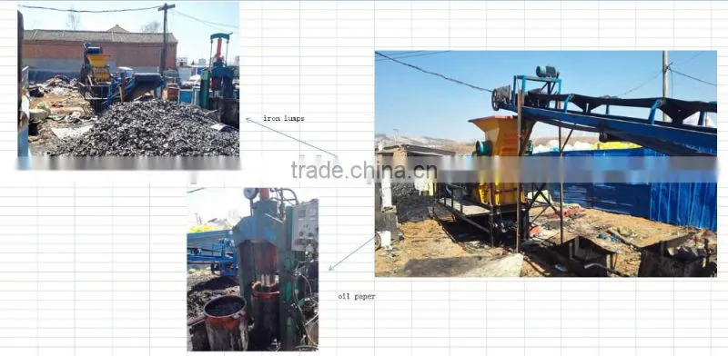 recycling equipment / how dismantling reuse waste engine oil filter