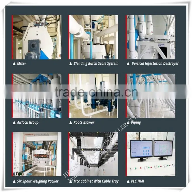 automatic flour making machine/corn