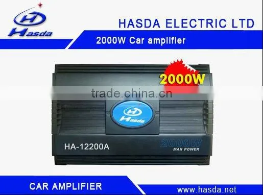 High perpormance 2000 watt amplifier for bar party prom outdoor