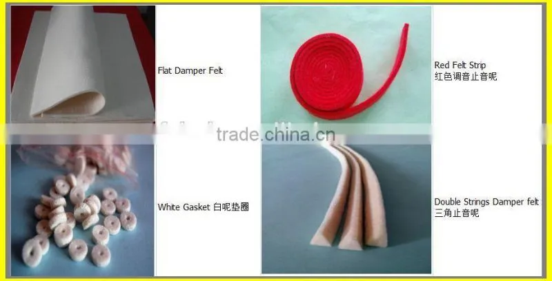 Wholesale different thickness piano Rolking Felt of cylinder head gasket