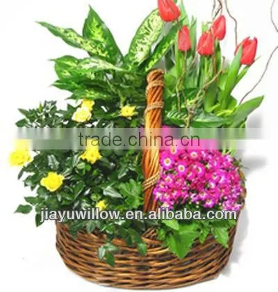 Wholesale Christmas Decor Willow flower baskets From Manufacturer