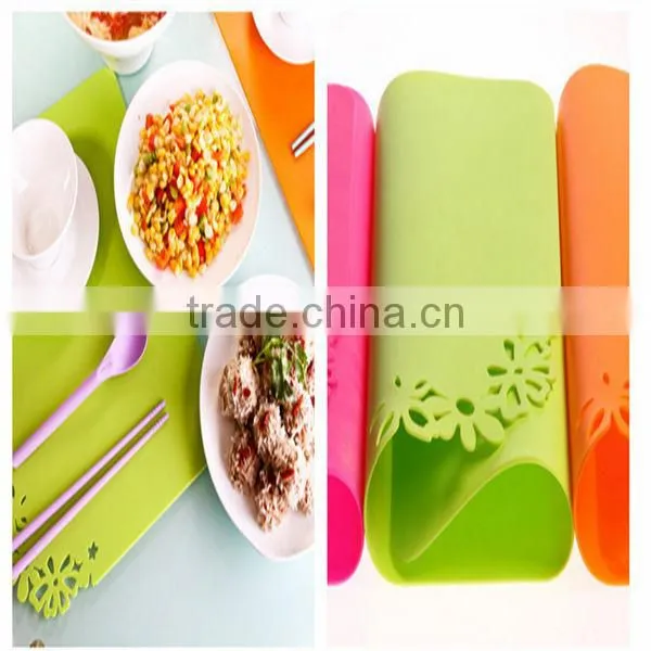 NEW style Square Shaped Silicone Mat Silicone Coaster for Pot