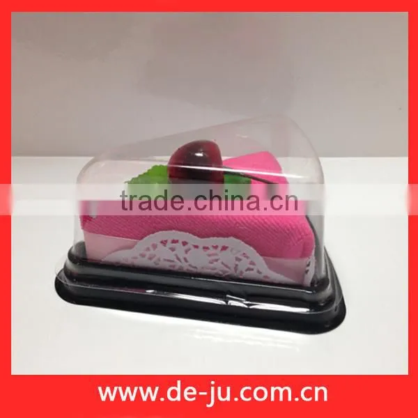 Red Towel Small Cheap Cheese Cake Birthday Gift