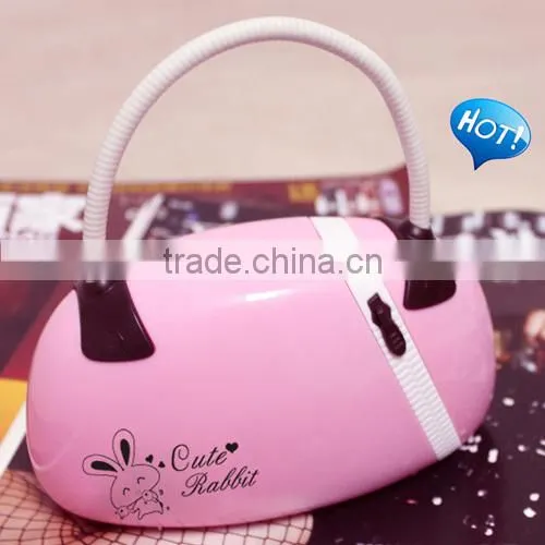 Supply Creative fashion handbag bag lamp / LED Rechargeable Lamp --white