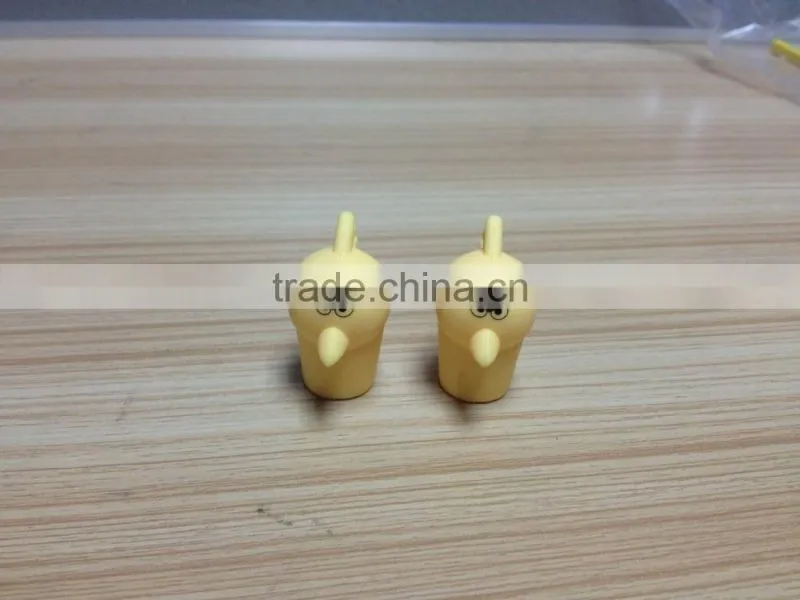 High stealability silicone wine bottle stopper bird shape stopper