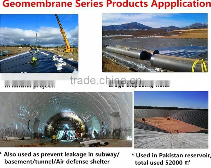 Hot sale 1.5 mm HDPE Geomembrane