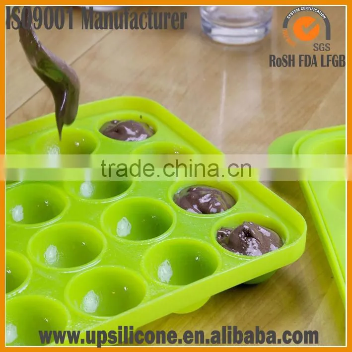 2016 Non-stick Silicone Lolly Model ,Lolly Pop Baking Mold,Silicone Ball Cake Molds