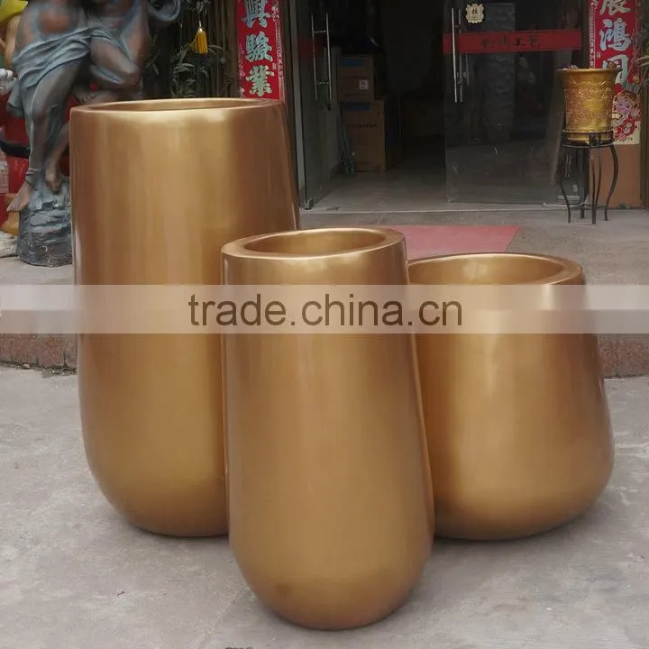 Modern frp planter pot