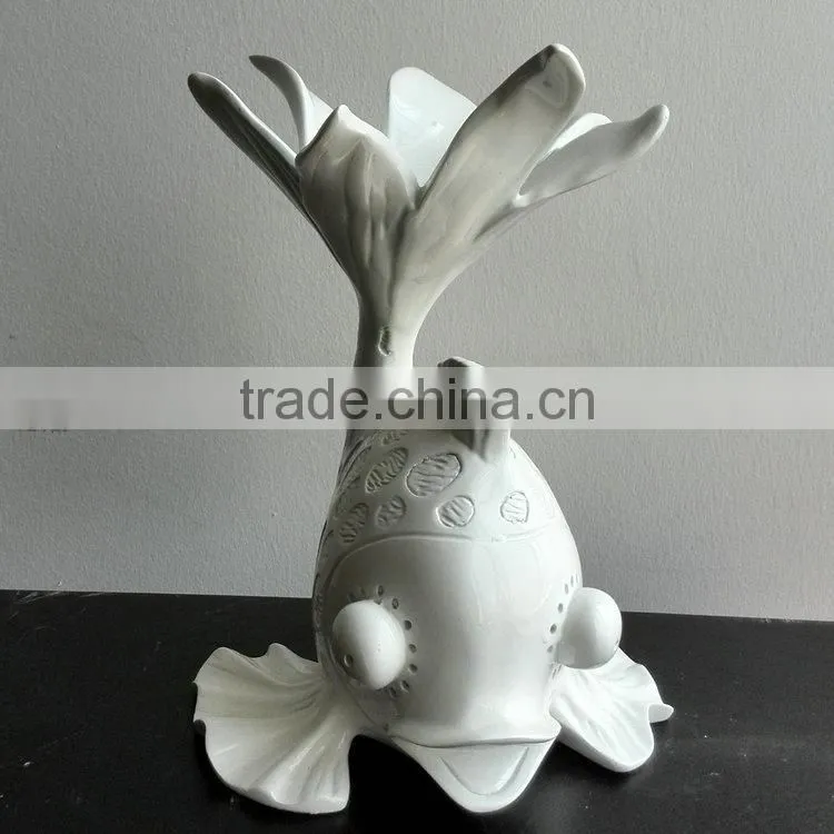 Resin goldfish figurine