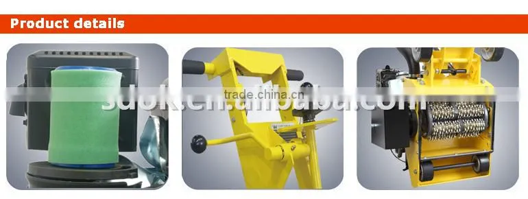 honda gx390 parts,cheap price concrete scarifier for sale with 8"1",floor roughing machine
