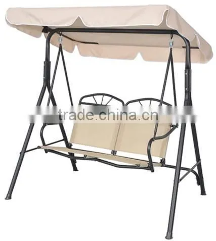 Customized high quality 2 people outdoor swing chair for rest for hot sale