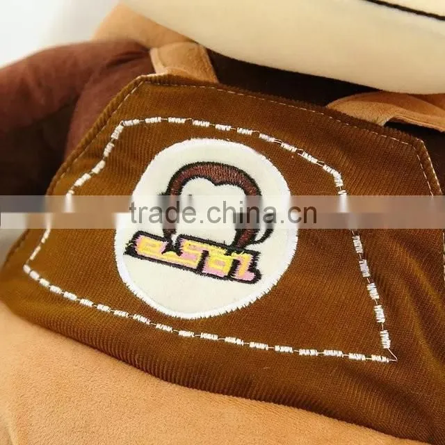 2016 lovely animal toy plush monkey in China