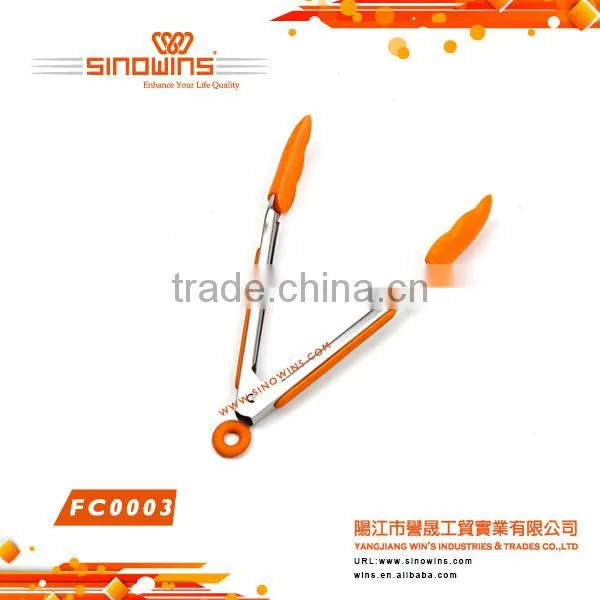 Kitchen ware silicone food Tong bread Tong