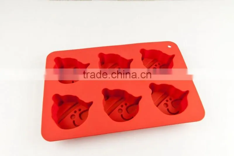 11197 sports symbol Shape Silicone Cake Mold