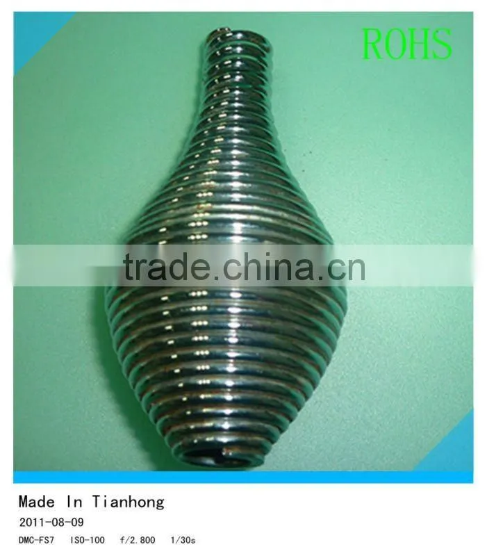 Special compression springs with irregular diameter