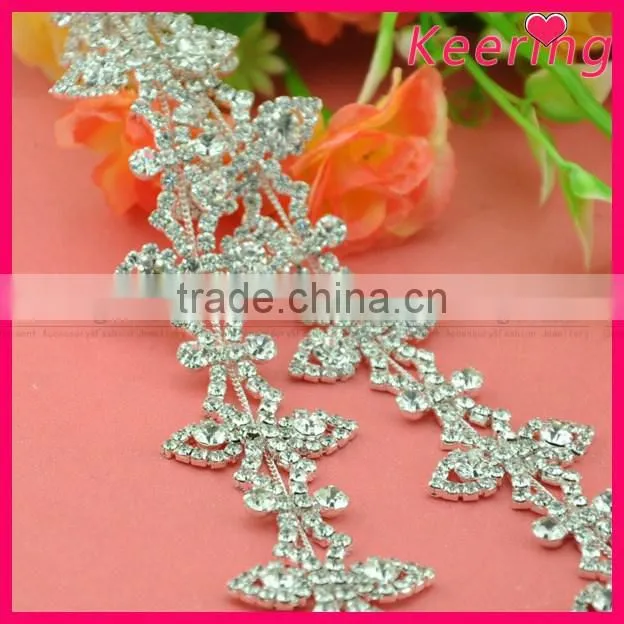 2015 bling bling decorative rhinestone trim WRC-310