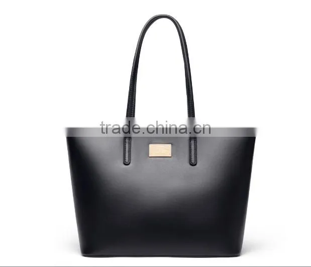 2016 trend women leather handbag lady bag factory