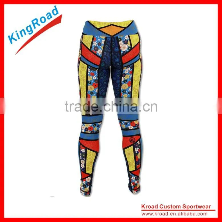 Woman yoga compression long pants