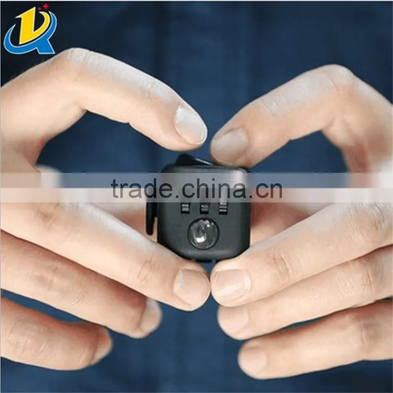 Fidget at work or in class desk toy high quality plastic fidget cube
