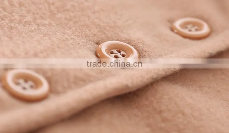 latest western winter children girls faux fur hooded cape poncho