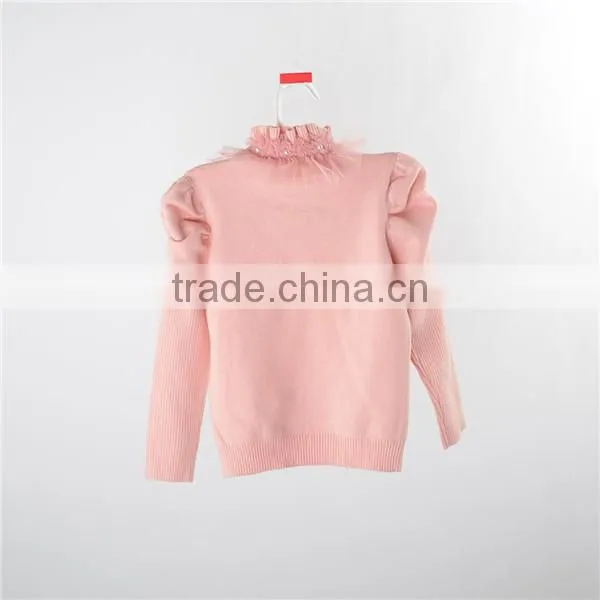 100% Cotton models sweater for girls children clothing