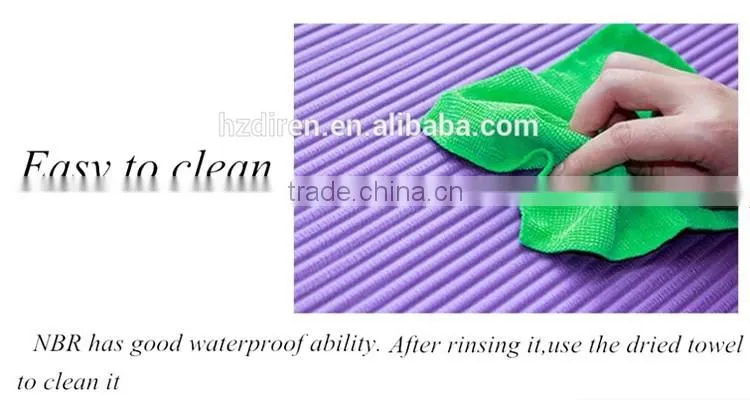 OEM Anti-tear High Density Exercise Gym Mat NBR Yoga Mat