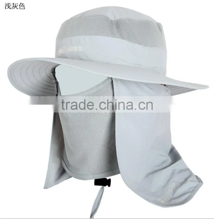 Wholesale hat mask shawl sun hat 360 degrees full range of travel beach travel essential sun big hat