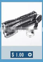 Multifunction police flashlight