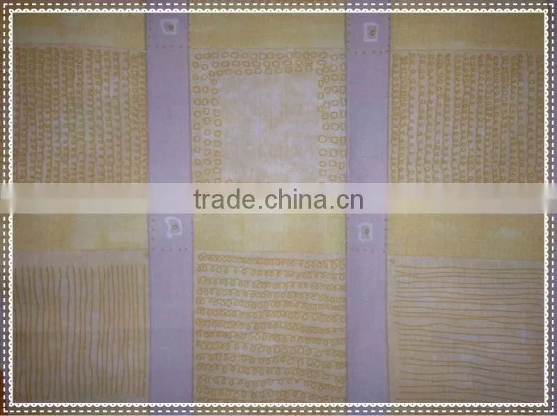 100% polyester Permanent Flame-Retardant Printed Fabric for bedding