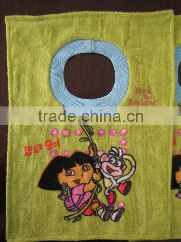 100% cotton printing hand towel