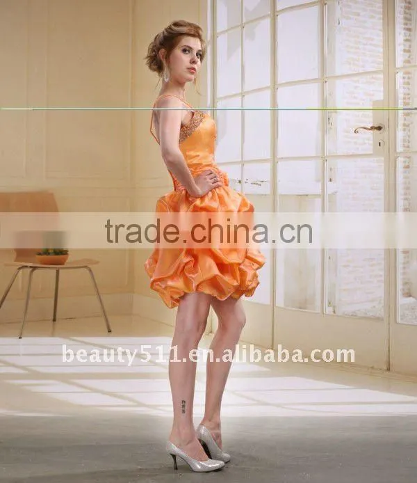 Astergarden Taffeta Short Length Party Gown AS029