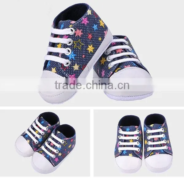 fashion beautiful canvas summer newborn baby infant shoes