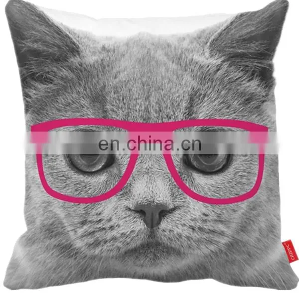 Wholesale fashion cheap sofa chair cat seat home decorative throw plain cushion cover