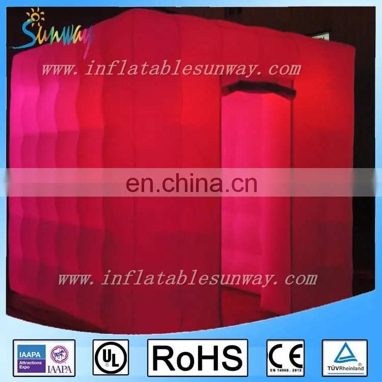 SUNWAY outdoor inflatable lighting tent house for display