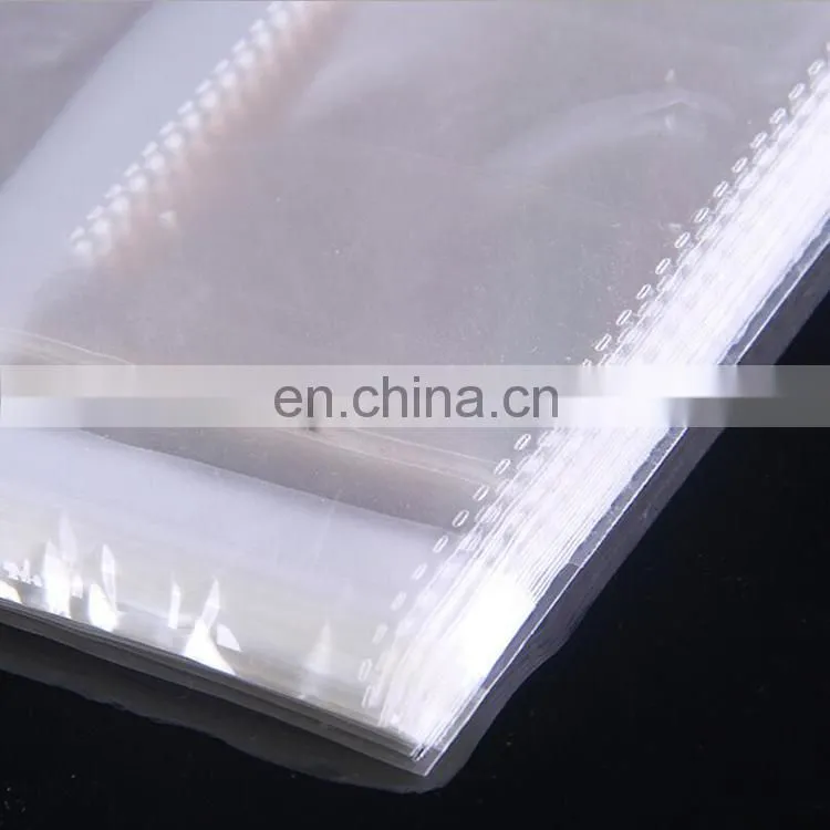 Custom design moisture proof opp packing plastic bag/opp poly bag with clear window and header